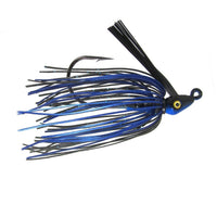 Outkast Tackle Pro Swim Jig Heavy Cover 3/8 oz / Black/Blue