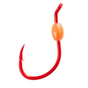 Owner Walleye Bait Hook #6 / Red Owner Walleye Bait Hook #6 / Red