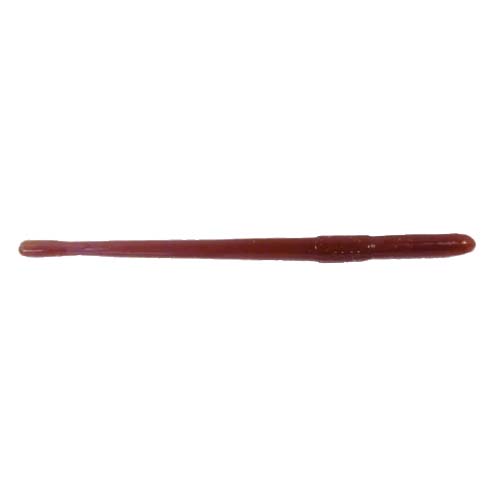 Roboworm 4.5'' Straight Tail Worm Oxblood Light Red Flake / 4 1/2"