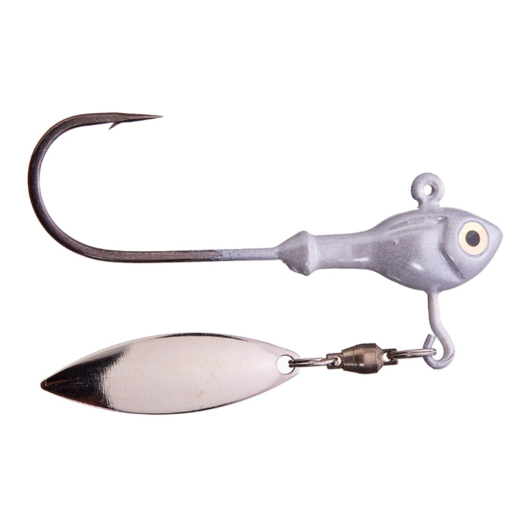 Cumberland Pro Lures Apex Underspin - EOL 3/8 oz / Pearl w/Silver