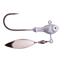Cumberland Pro Lures Apex Underspin - EOL 3/8 oz / Pearl w/Silver