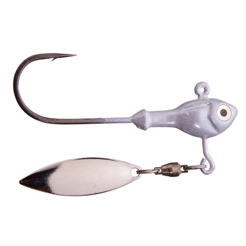 Cumberland Pro Lures Apex Underspin - EOL 1/4 oz / Pearl w/Silver Cumberland Pro Lures Apex Underspin - EOL 1/4 oz / Pearl w/Silver