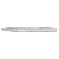 Yum Dinger Worm 4" Pearl Silver Flake / 4"