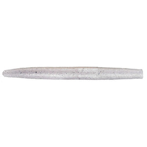 Dinger Worm 4" Pearl Silver Flake / 4"