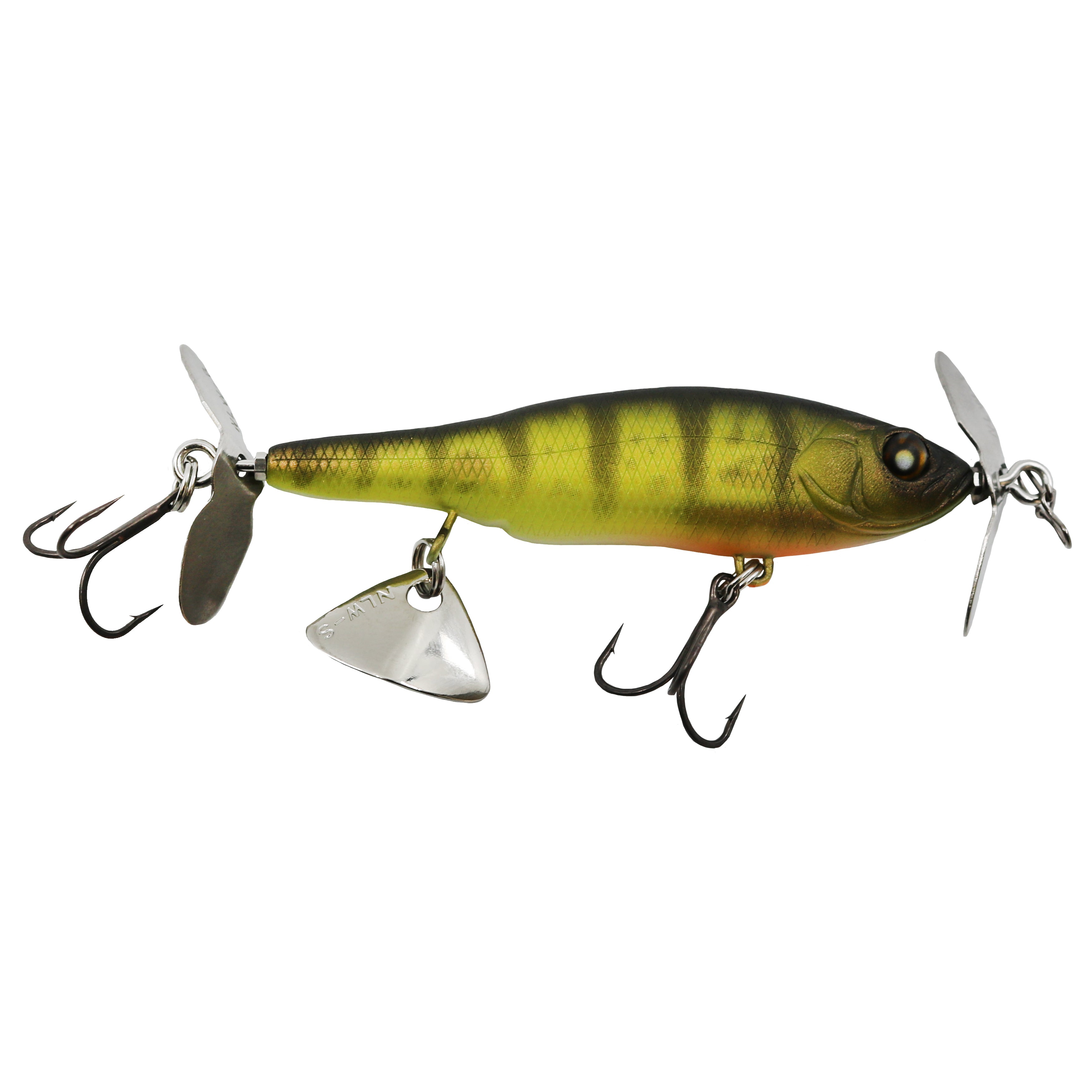 Nishine Lure Works Baby Abino 70s Yellow Perch