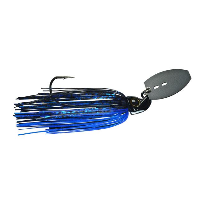 Picasso Lures Aaron Martens Shock Blade Pro 3/8 oz / Black/Blue