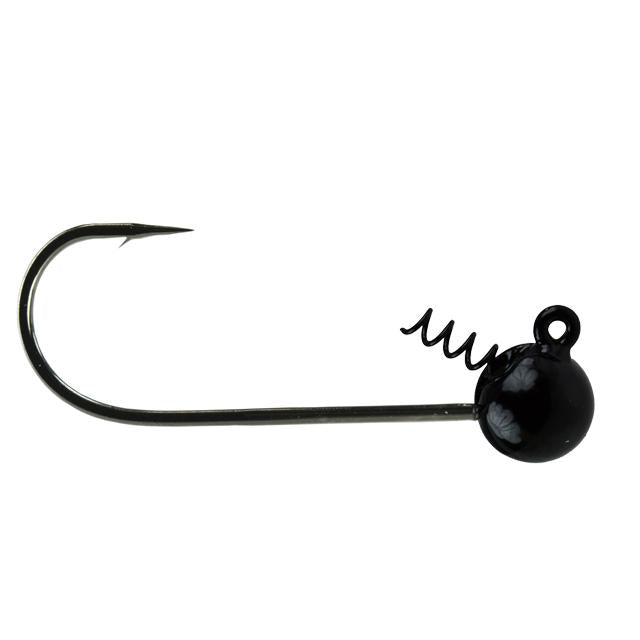 Picasso Lures Tungsten Takedown Shakey Head Jig - EOL 1/8 oz / Black / 3/0