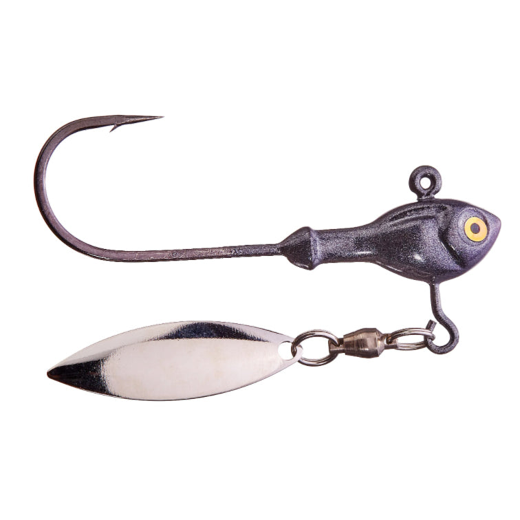 Cumberland Pro Lures Apex Underspin - EOL 3/8 oz / Plum Crazy w/Silver