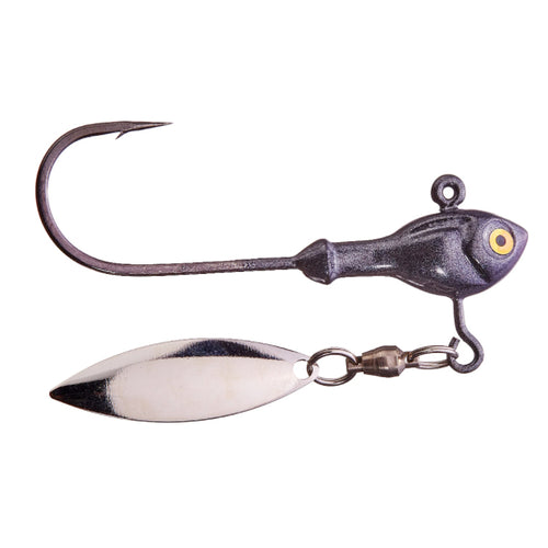 Cumberland Pro Lures Apex Underspin - EOL 1/4 oz / Plum Crazy w/Silver Cumberland Pro Lures Apex Underspin - EOL 1/4 oz / Plum Crazy w/Silver