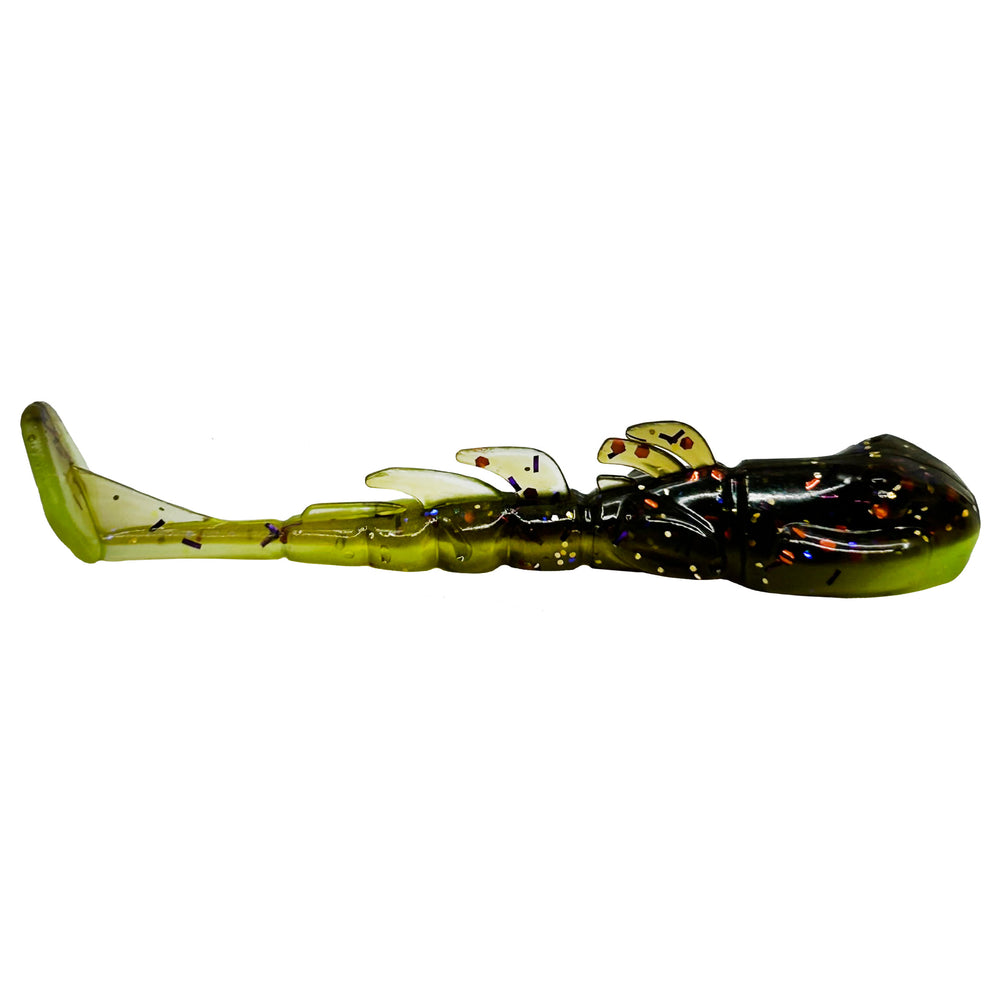 Xzone Lures Stealth Invader Psychedelic Mandarin / 3"