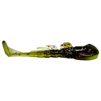 Xzone Lures 3" Stealth Invader Psychedelic Mandarin / 3"