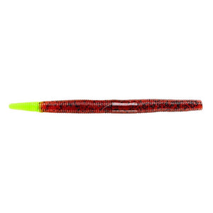 Dinger Worm 5" Carolina Pumpkin/Chartreuse / 5"