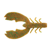 Berkley PowerBait MaxScent Chigger Craw 3" / Pumpkin Green Fleck