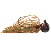 Nishine Lure Works Finesse Football Jig 3/8 oz / Pumpkin Pepper & Green Flakes