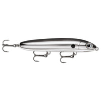 Rapala Skitter V Walking Topwater 5 1/4" / Pure Chrome