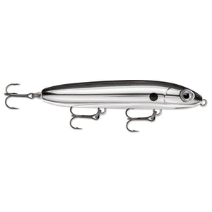 Skitter V Walking Topwater 5 1/4" / Pure Chrome