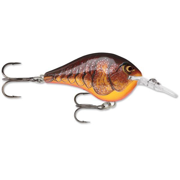 Rapala DT 6 Crankbait Dark Brown Crawdad / 2"