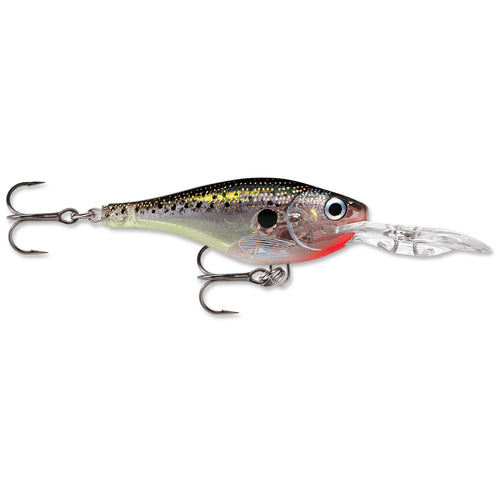 Rapala Glass Shad Rap Crankbait Glass Black / 2" Rapala Glass Shad Rap Crankbait Glass Black / 2"