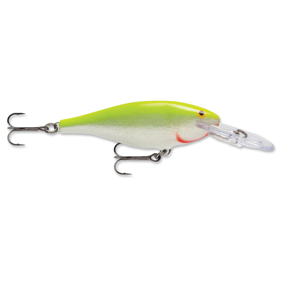 Rapala Shad Rap Crankbait 2 3/4" / Silver Fluorescent Chartreuse