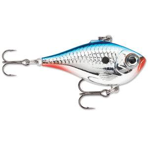 Ultra Light Rippin' Rap Lipless Crankbait 1 1/8" / Chrome Blue