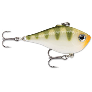 Ultra Light Rippin' Rap Lipless Crankbait 1 1/2" / Glow Yellow Perch