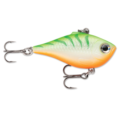 Rapala Ultra Light Rippin' Rap Lipless Crankbait 1 1/8" / Green Tiger UV Rapala Ultra Light Rippin' Rap Lipless Crankbait 1 1/8" / Green Tiger UV