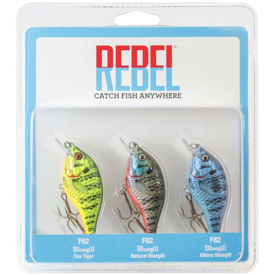 Rebel Bluegill 3 Pack