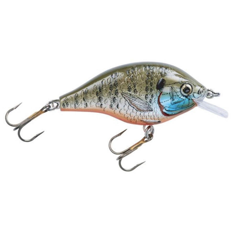 2 Pack Shallow Running Silent Crankbait Dives 3-4’ Sharp Hooks (bluegill)