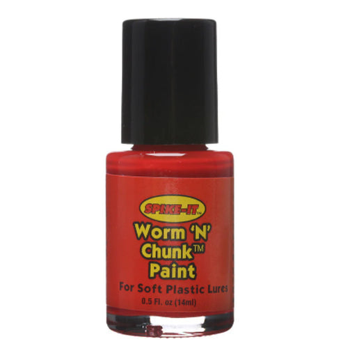 Spike-It Worm N' Chunk Paint Fire Red Spike-It Worm N' Chunk Paint Fire Red