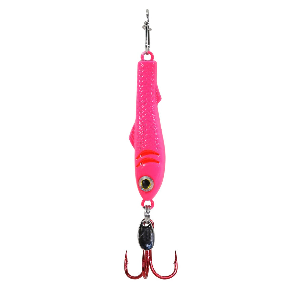 Clam Pinhead Pro Jigging Spoon - EOL 1/8 oz / Red Glow