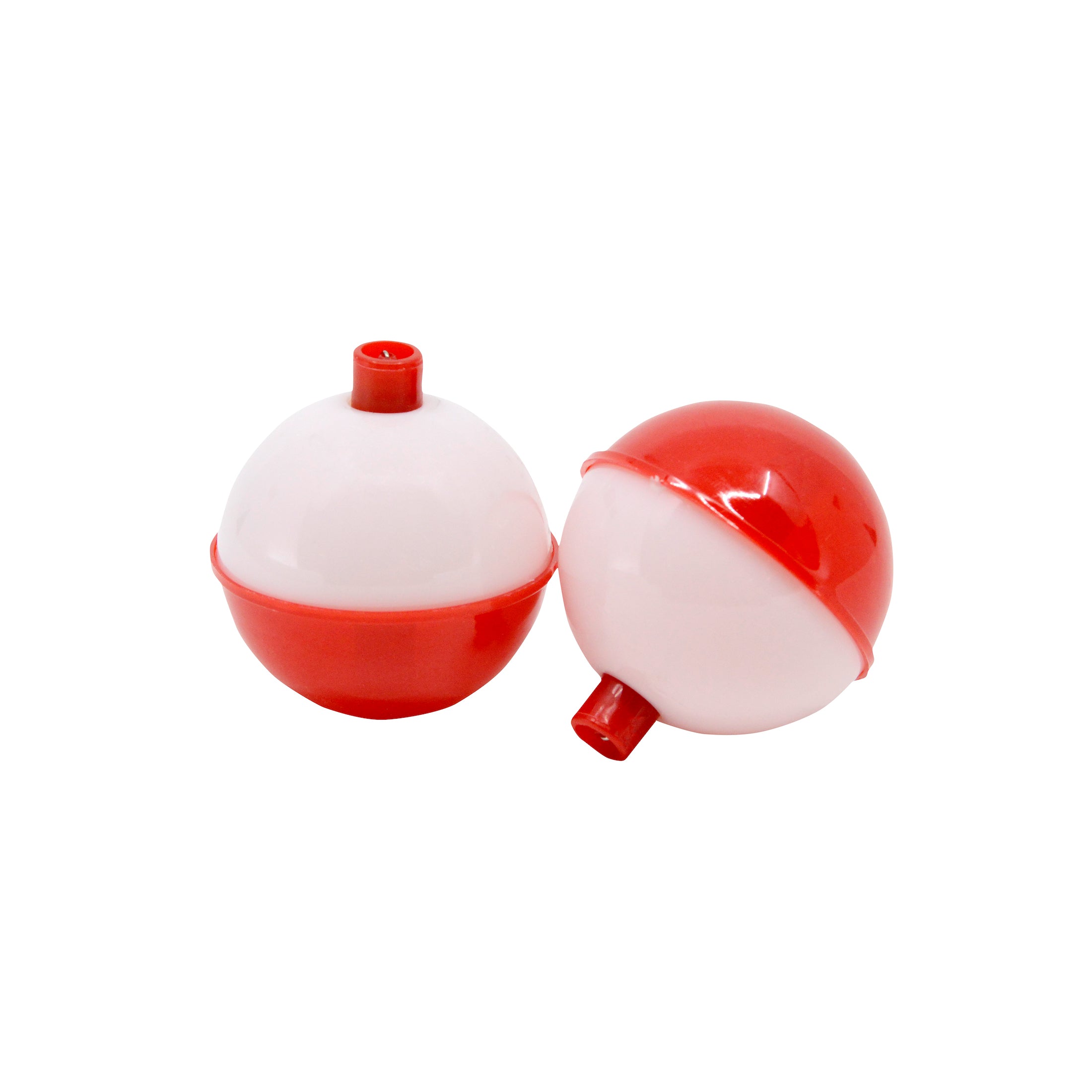 South Bend® Assorted Red & White Push-Button Fishing Bobber Floats