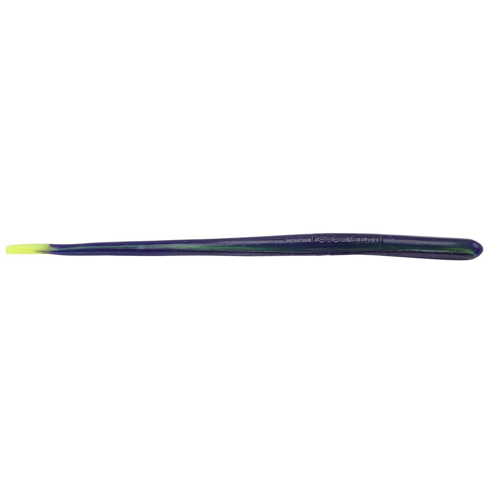 Roboworm 4.5'' Straight Tail Worm June Bug Chartreuse / 4 1/2"