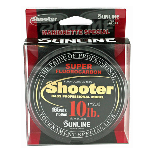 Sunline New Shooter Fluorocarbon 7lb / 110 Yards Sunline New Shooter Fluorocarbon 7lb / 110 Yards