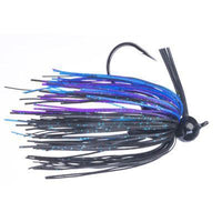 Santone Lures Pro Series Football Jig - EOL 3/4 oz / Black Blue Purple