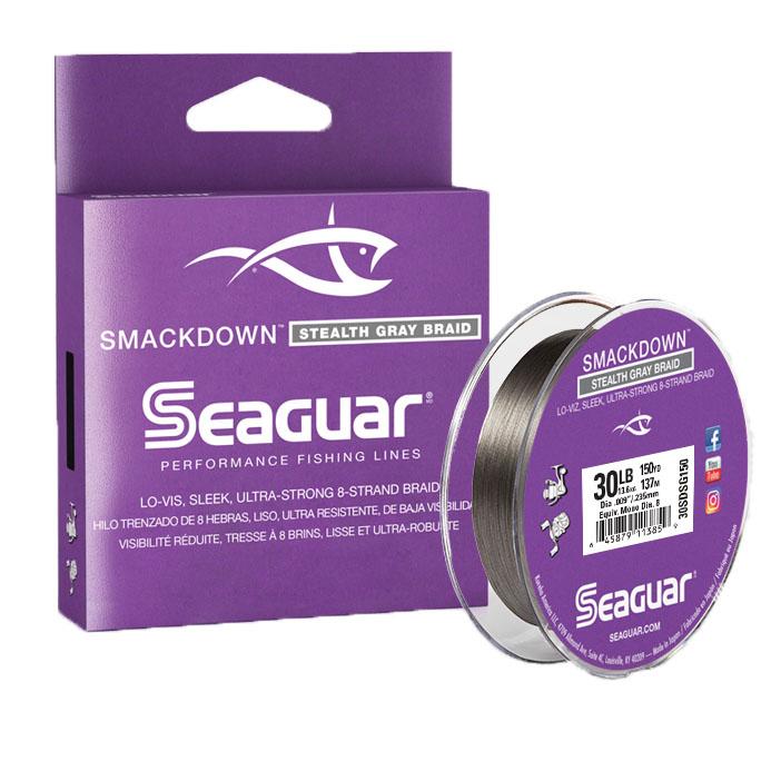 Seaguar Smackdown Braid 150 Yards Stealth Gray