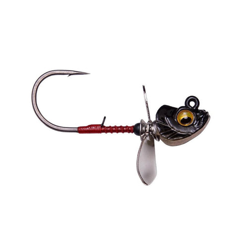 Megabass Okashira Screwhead 1/16 oz / Shadow Spawn Megabass Okashira Screwhead 1/16 oz / Shadow Spawn