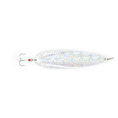 Nichols Lures Ben Parker Magnum Flutter Spoon, Silver Chrome