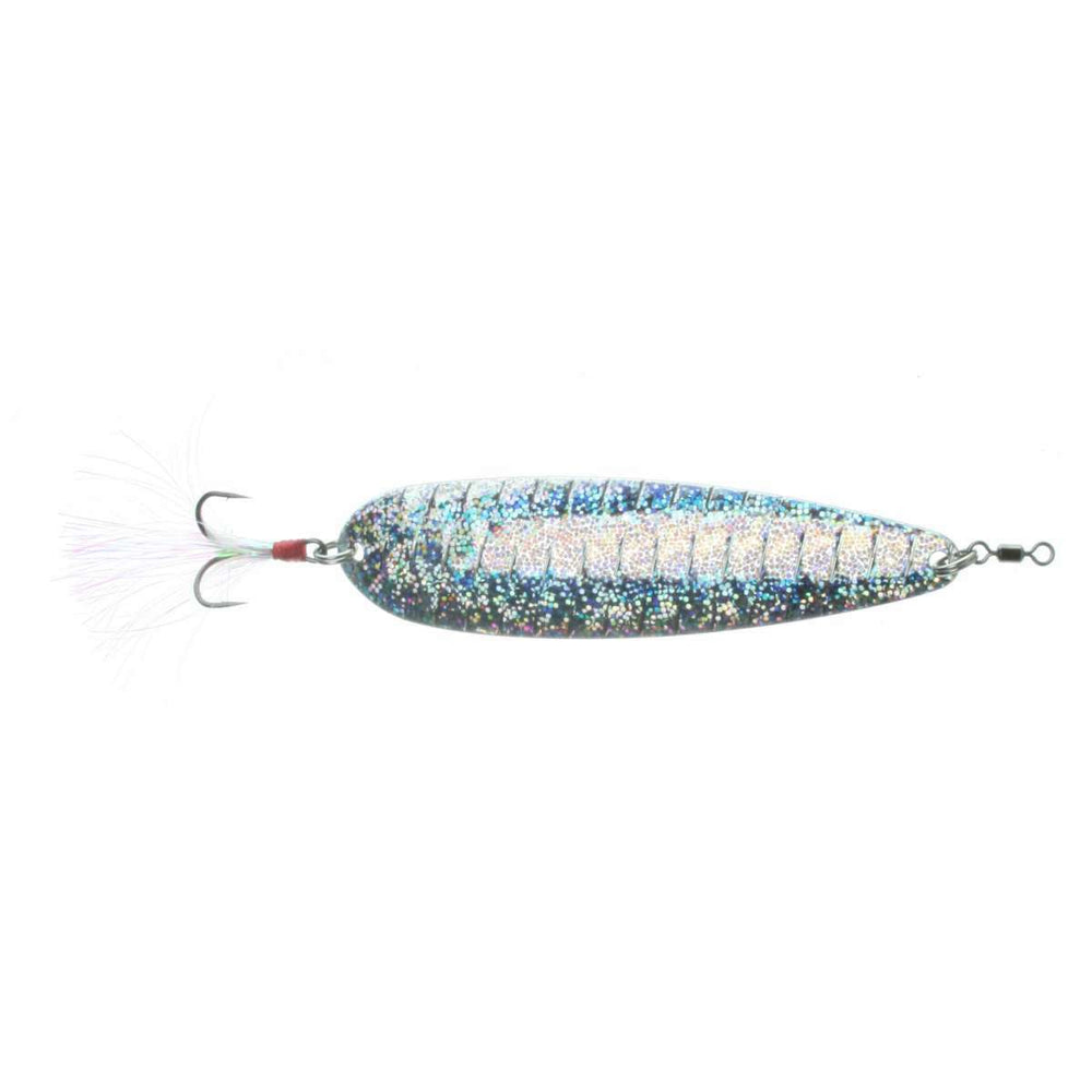 Nichols Lures Lake Fork Flutter Spoon 5" / Silver Scale