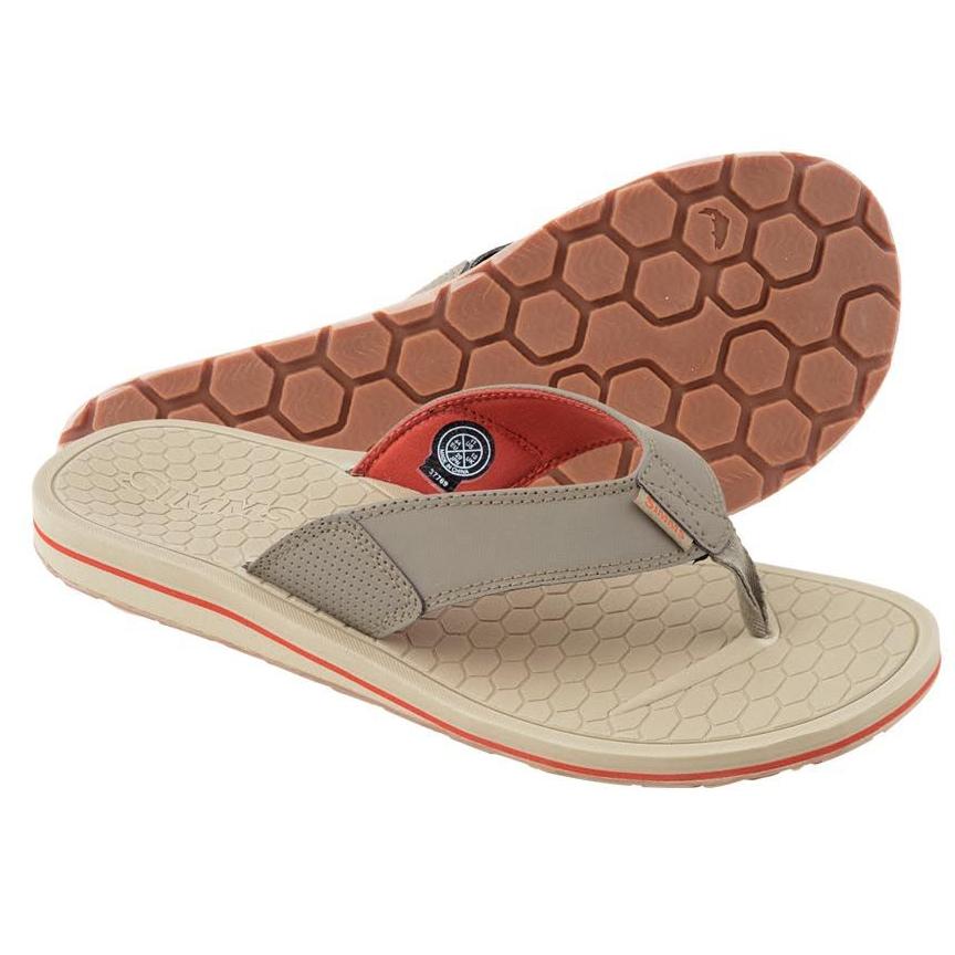 simms mens flip flops