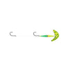 Mack's Lures Smile Blade Double Whammy Pro Series Rig - EOL Chartreuse Green / 1 1/2" Smile Blade