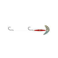 Mack's Lures Smile Blade Double Whammy Pro Series Rig - EOL Silver Scale / 1 1/2" Smile Blade