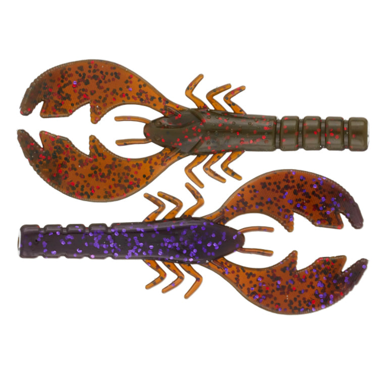 Big Bite Baits College Craw 4" / Spicy Purple