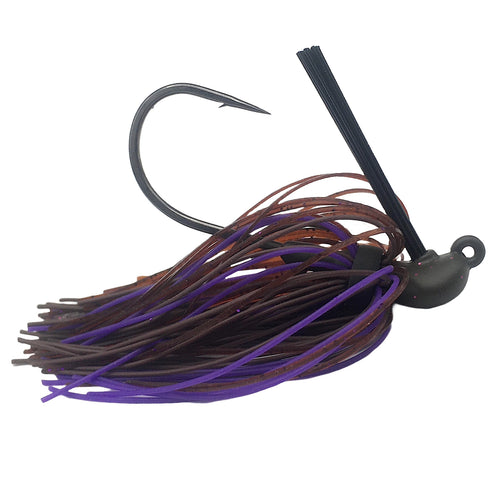 Beast Coast Tungsten Vanquish Flipping Jig 3/8 oz / Stealth PBJ Beast Coast Tungsten Vanquish Flipping Jig 3/8 oz / Stealth PBJ