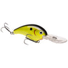 Strike King 10XD Crankbait Black Back Chartreuse / 6"