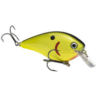 Strike King KVD 4.0 Magnum Squarebill Crankbait Black Back Chartreuse / 4"