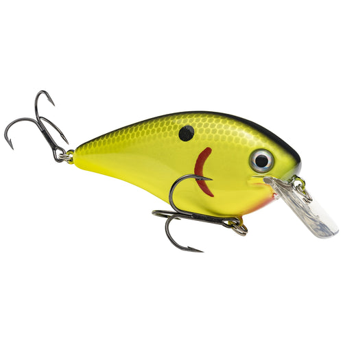 Strike King KVD 4.0 Magnum Squarebill Crankbait Black Back Chartreuse / 4" Strike King KVD 4.0 Magnum Squarebill Crankbait Black Back Chartreuse / 4"