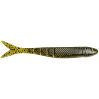 Strike King KVD Perfect Plastics Blade Minnow Green Pumpkin / 4 1/2"