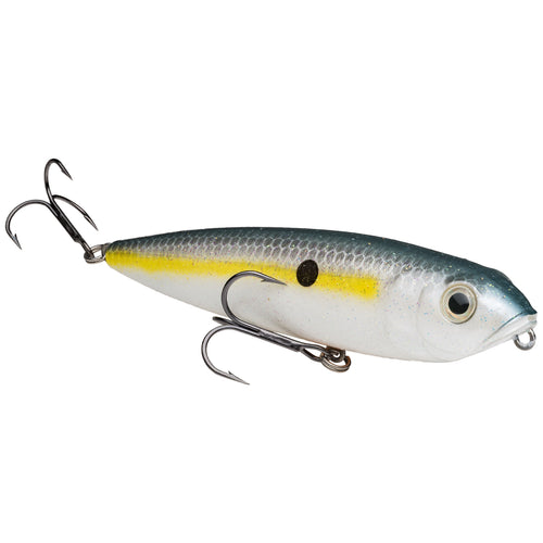 Strike King (HCKVDSDJR-475) KVD Sexy Dawg Junior Fishing Lure, 475 -  Carolina Chrome, 3/8 oz, Premium Topwater Lure