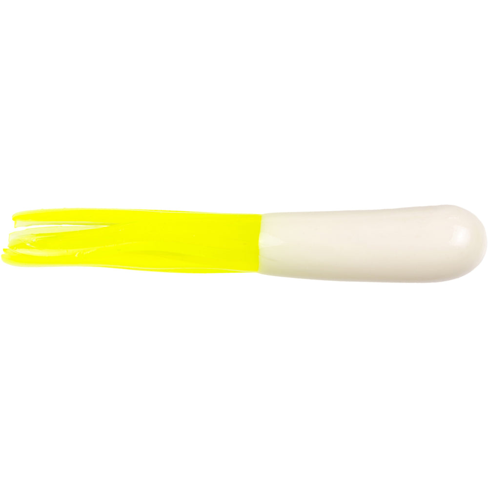 Strike King Mr. Crappie Tube Bait Refrigerator White / 2"