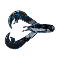 Strike King Rage Chunk Trailer Black Blue Flake / 2 1/2"